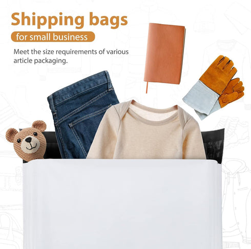 METRONIC Large Poly Mailers - 24x24 Inch, 100PC, Waterproof Shipping Bags for Small Business