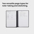 Rocketbook Fusion Reusable Undated Productivity Planner, Executive Size 6x8.8, Black for Goals and Notes