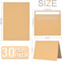 xflyxin 30 A4 4x6 blank cards and envelopes each, thank you blank greeting cards and envelopes, brown blank cards