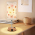 Woderdeng Lamp,3-Way Dimmable Decor,flower2 Flower Touch Table Bedside Lamps with USB Port and Outlet,Cute Lamp