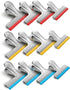 HOUSE AGAIN 12 Pack Stainless Steel Chip Bag Clips, 3 Sizes Covered with Silicone, Air Tight Seal, 5, 3, and 2.5 Inches