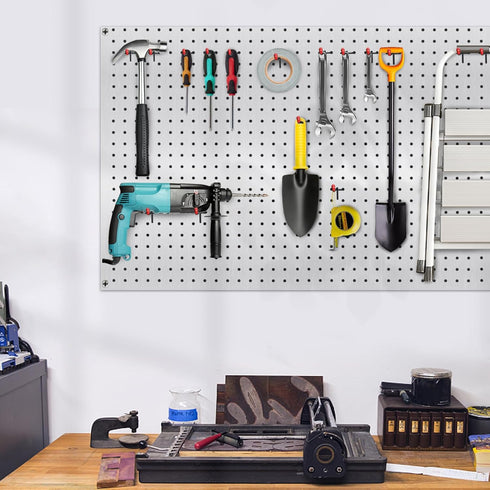 2in 50Pcs Pegboard Hooks for Hanging - Peg Board Organizer Accessories for New Metal Peg Board Storage Tool