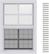 AIRGBW Windows for Chicken Coop with Screens, Aluminum Exterial Window Replacement for Playhouse,