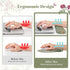 iLeadon Set, Desk Mat Desk Mat with Wrist Support Stitched Edges, Large Mouse Pad with Wrist Rest, Mouse Pad