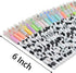 Yansanido 12 Colors Kawaii Cow Design Gel Pen, Office School Home Travel Gift for Friends and Students