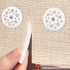 600 Pcs 45 mm White Plastic Washer, Foam Board Fasteners and Load Spreading Polypropylene Washers for Fixing Rigid Foam
