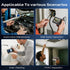 1920P 4.3" IP67 8 16.5ft Endoscope Camera with Light, HD Borescope Inspection Camera with IPS Screen, AukonVee