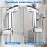 Set, 3 Set Handheld Bidet Sprayer Toilet Bathroom with Wall Bracket Hose Closestool, Squatting Pan, Water Flower, Floor