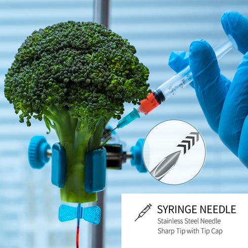 50 Pack 3ml Syringes, Individual Package 23g for Industrial, Scientific, Measuring, Pet Feeding