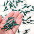 60 Pack Christmas Replacement Mini Bulbs, 3 V LED String Lights for Outdoor Indoor Christmas Tree (Green Base)