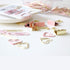 Gold Pink Binder Clips and Paper Clips Set, 3-in-1 Boxed for Office School Supplies, Teachers Classroom Daily Use