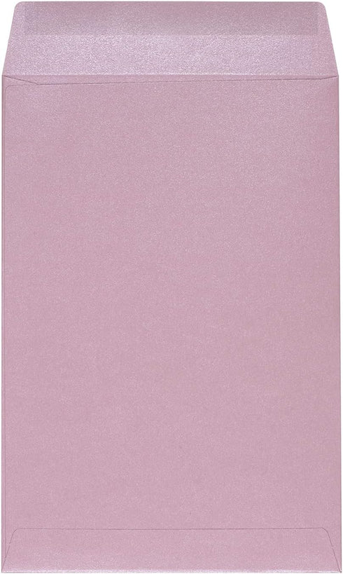 Quotidian Pearlescent Peach Mini Coin Bags Envelopes 2 1/3 x 3 1/2 inch, Self-Adhesive, Pack of 50
