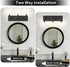 3-Lights E12 Base(Bulbs Kalium Bathroom Light Vanity Fixtures Over Mirror, Modern Matte Black Wall Sconces, Minimalist
