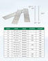 meite 18 Gauge Brad Nails, 1-1/2-Inch 18GA Galvanized Nails for Pneumatic, Electric Brad Nailer Gun (5,000)