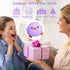 7 Duck Night Light for Kids, Colors Cute Duck Bedside Lamp for Baby Nursery, Rechargeable Silicone Squishy Night Light