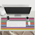 Sigouyinei Office(31.5"X 11.8") Mexican Serape Color Stripe Gaming Keyboard Mouse Pad Mousepad Huge Extended XL