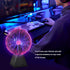 8 inch PowerTRC Plasma Ball, Plasma Night Lamp, Batter Powered Respond to Touch & Sound Plasma Globe, Party/Science