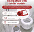 Hinge Toilet Flapper Replacement for Kohler Models Solution for Leak & Water Waste
