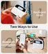 Label Maker Machine with Tape, Portable Bluetooth Labeler with 12mm Tape, Inkless Rechargeable for Home Use