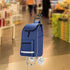 YsXoWiui 55cmx30cmx19cm Shopping Cart Replacement Bag Trolley Bag Portable Oxford Cloth Large Capacity Grocery Cart Bag