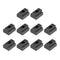 uxcell M6 Thread T Slot Nuts, Alloy Steel Black Oxide Finish Grade 8.8