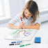 Dry Erase Board for Kids with 2 Small Boards and 4 Fine Tip Markers, Includes 2 Mini Erasers