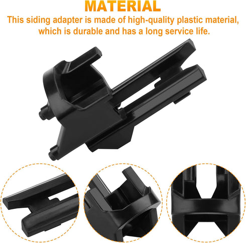 Vinyl Siding Adaptor Tip for Dewalt Roofing Nailer Cordless 20v DCN45RNB, DCN45RND1, DCN45RN - 2 Pack
