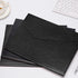 VANRA PU Leather Expanding File Folder, Document Holder for A4 Letter Size Paper with Invisible Magnetic Closure (Black)