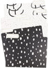 U Brands Artistic Elements File Folders, 1/3-Cut Tabs in Assorted Positions, Letter Size, Black and White, 6 Count