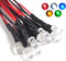 ACEIRMC 30pcs 3mm 12V Pre Wired LED Diodes Light Ultra Bright Resistor