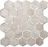 STICKGOO Hexagon Peel and Stick Backsplash Tile, Self Adhesive Wall Tiles for Kitchen and Bathroom, Beige Marble Look