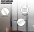 40 Bonsicoky Pcs Window Blind Louvers Staples - Plantation Shutter Repair Kit - Shutter Repair Pins for Window Repairs