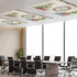 Smile Sunflower 3PCS 10 Merry Christmas Cactus Gift Linen Fluorescent Light Covers - Lampshade Ceiling Lights