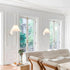 Wall Sconces Indoor Wall Light Fixtures with Pleated Fabric Shade Bathroom Vanity Sconces Wall Lighting Dresser