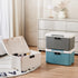 PENCK Lock Box Lockable Storage Bin 4.2 Gallon/16 Liter, Versatile Organizer with Changeable Lock for Home Office School