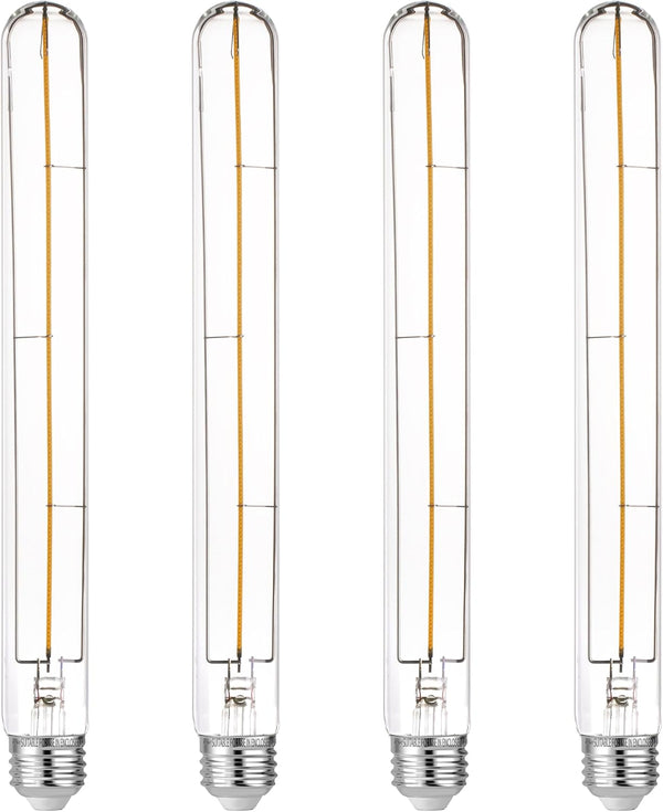 FLSNT T10/ T30 Dimmable LED Edison Bulbs, 9.4" Decorative LED Long Light
