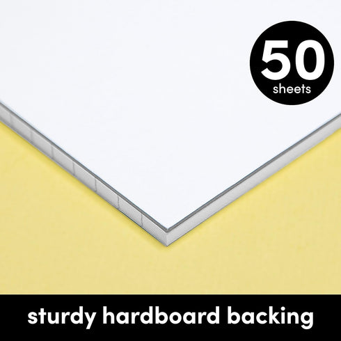 PAPERAGE 12 Pack Lined Legal Pads (Rainbow), 50 Sheets Each, Wide/Legal Ruled, 8.5 inches x 11 inches