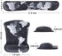 ToLuLu Ergonomic Keyboard Wrist Rest Pad and Mouse Pad Set, Non-Slip Support with Raised Memory Foam, Cool World Map
