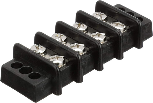 Seachoice Terminal Block - 4-Gang with Brass Clips and Contacts