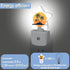 Sunset Tropical Palm Trees Night Lights Plug Into Wall,Beach Star Night Light for Kids,Nightlight with Dusk to Dawn