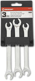Crescent 3 Piece Metric Flare Nut Wrench Set - CFNWS1-05