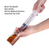 2 Pack 100ml Syringes with 55.1 Inch Tube and Needles 14G 1.5”, Sterile Individually Packaged