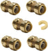 EFIELD (Pack of 5) 3/4 Inch Straight Coupling Push-Fit Fitting with Disconnect Clip for Pex, Copper, CPVC (PF008-5PCS)