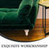 3.54x1.85 Inch Operitacx Wooden Sofa Legs French Style Decorative Round Furniture Feet Unfinished Wood Replacement