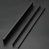 6 Pack 400mm/15.75" Ravinte Finger Pulls for Cabinets Length Black Edge Pulls Matte Black Finger Cabinet Concealed