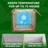 Packaging 12" 12" 12" 3.6 Pack 3 Frozen IDL x x Insulation Liners for Shipping Box, Gallons Capacity, of - EcoMax