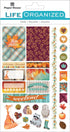 Paper House Productions STPL-0016 Autumn Woods Weekly Kit Planner Stickers, 3-Pack
