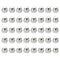 PATIKIL M4x0.7 Acorn Hex Bolt Covers, 40 Pcs Dome Head Carbon Steel Decorative Cap Nuts for Home Repair