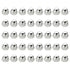 PATIKIL M4x0.7 Acorn Hex Bolt Covers, 40 Pcs Dome Head Carbon Steel Decorative Cap Nuts for Home Repair