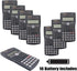 RENUS 8 Packs 2-Line Engineering Scientific Calculator for Students and Teachers, 16 AAA Batteries Included